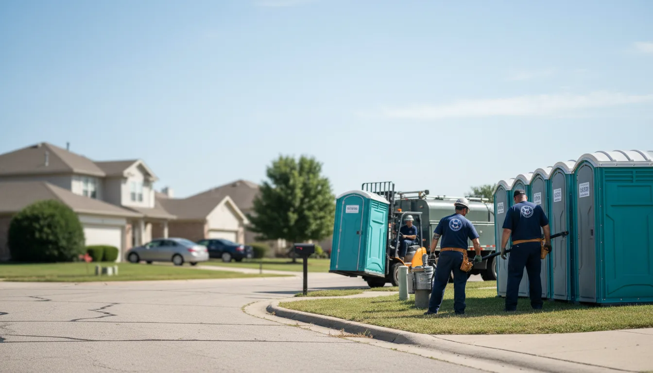 Porta Potty Rental in Weston, NE near me
